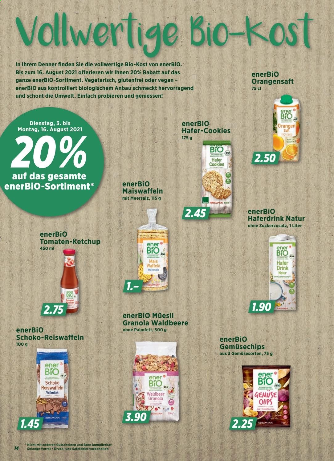 Catalogue Denner - 3.8.2021 - 9.8.2021. Page 14
