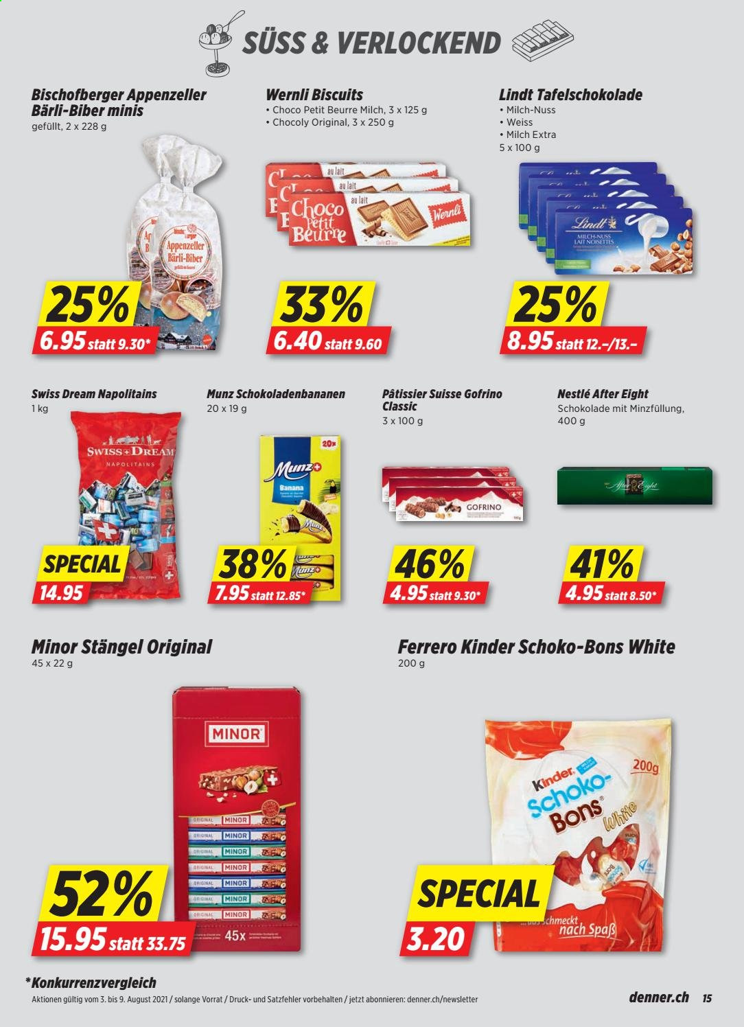 Catalogue Denner - 3.8.2021 - 9.8.2021. Page 15