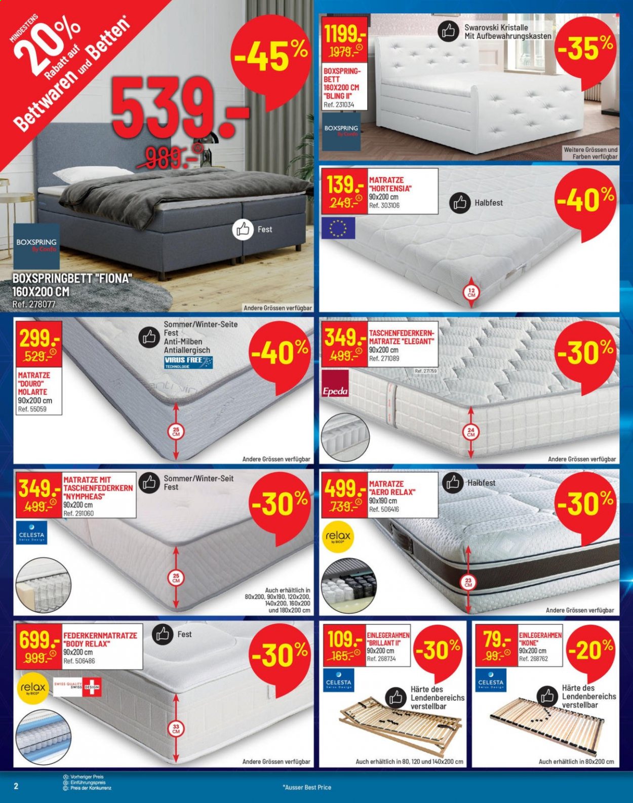 Volantino Conforama - 3.8.2021 - 16.8.2021. Pagina 2
