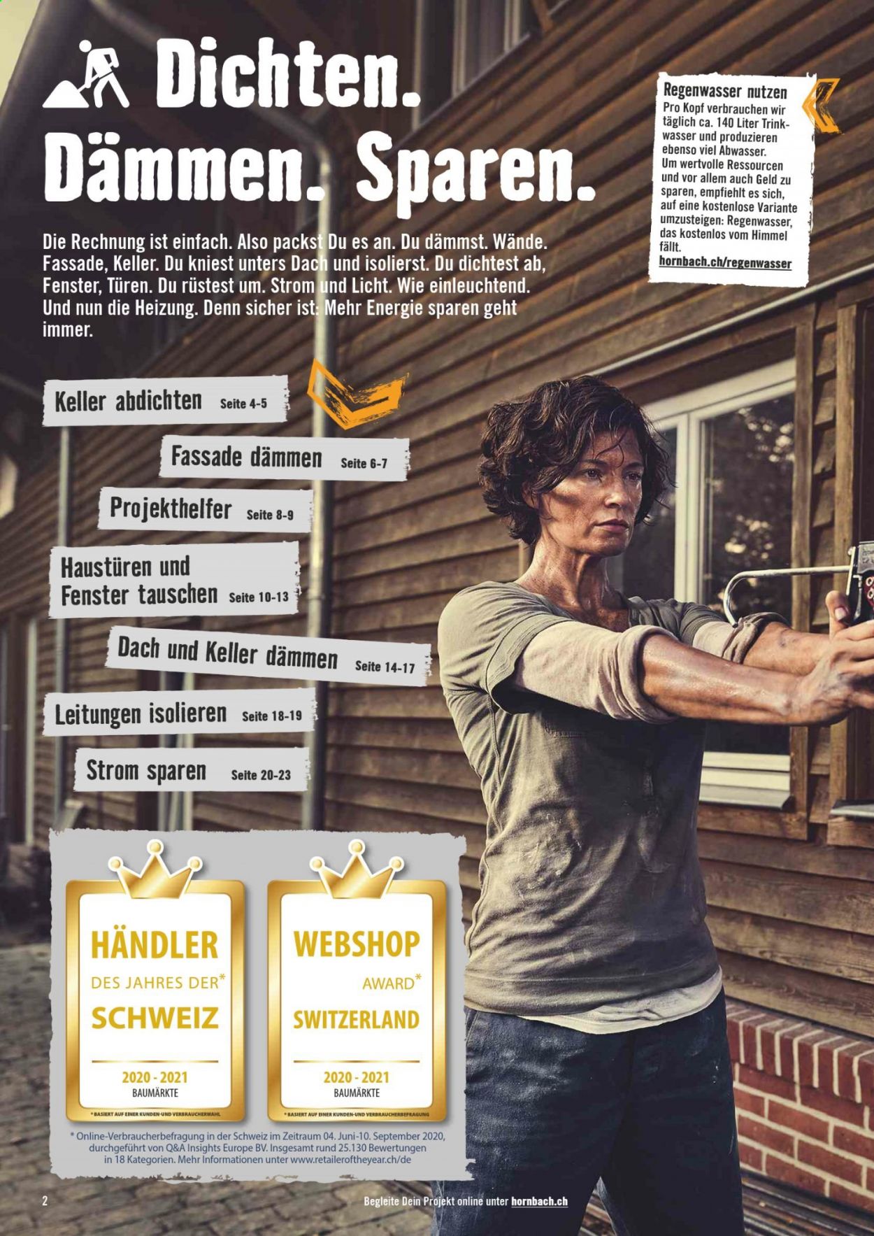 Volantino Hornbach - 3.8.2021 - 2.9.2021. Pagina 2