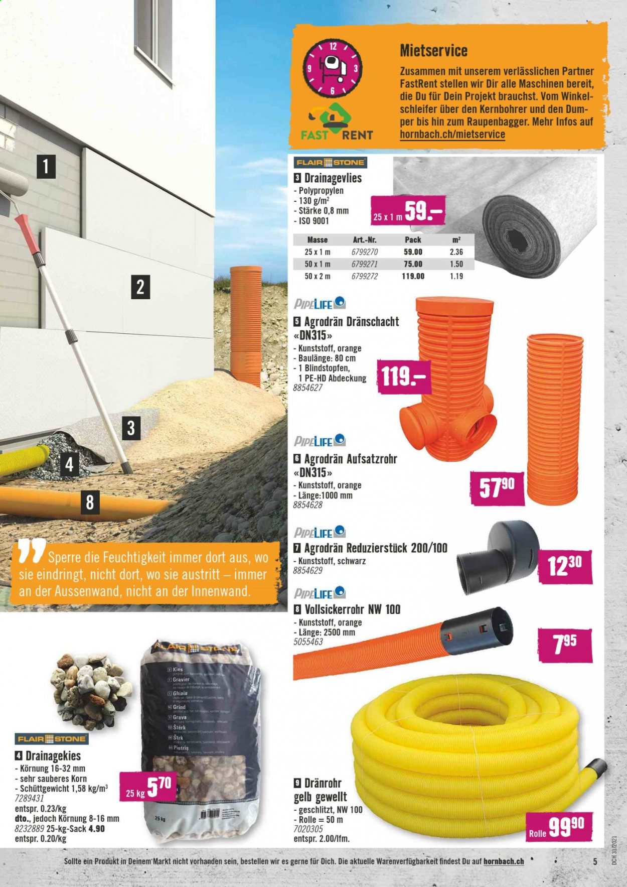 Volantino Hornbach - 3.8.2021 - 2.9.2021. Pagina 5