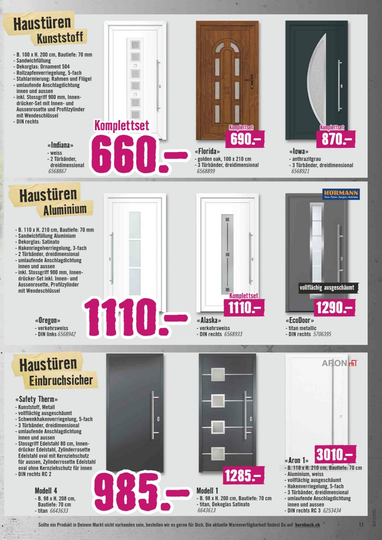 Volantino Hornbach - 3.8.2021 - 2.9.2021. Pagina 11