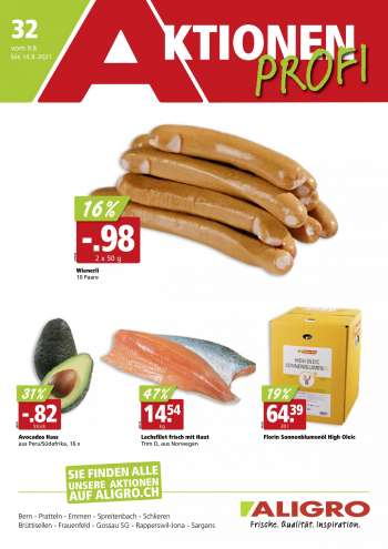 Catalogue ALIGRO - 9.8.2021 - 14.8.2021.