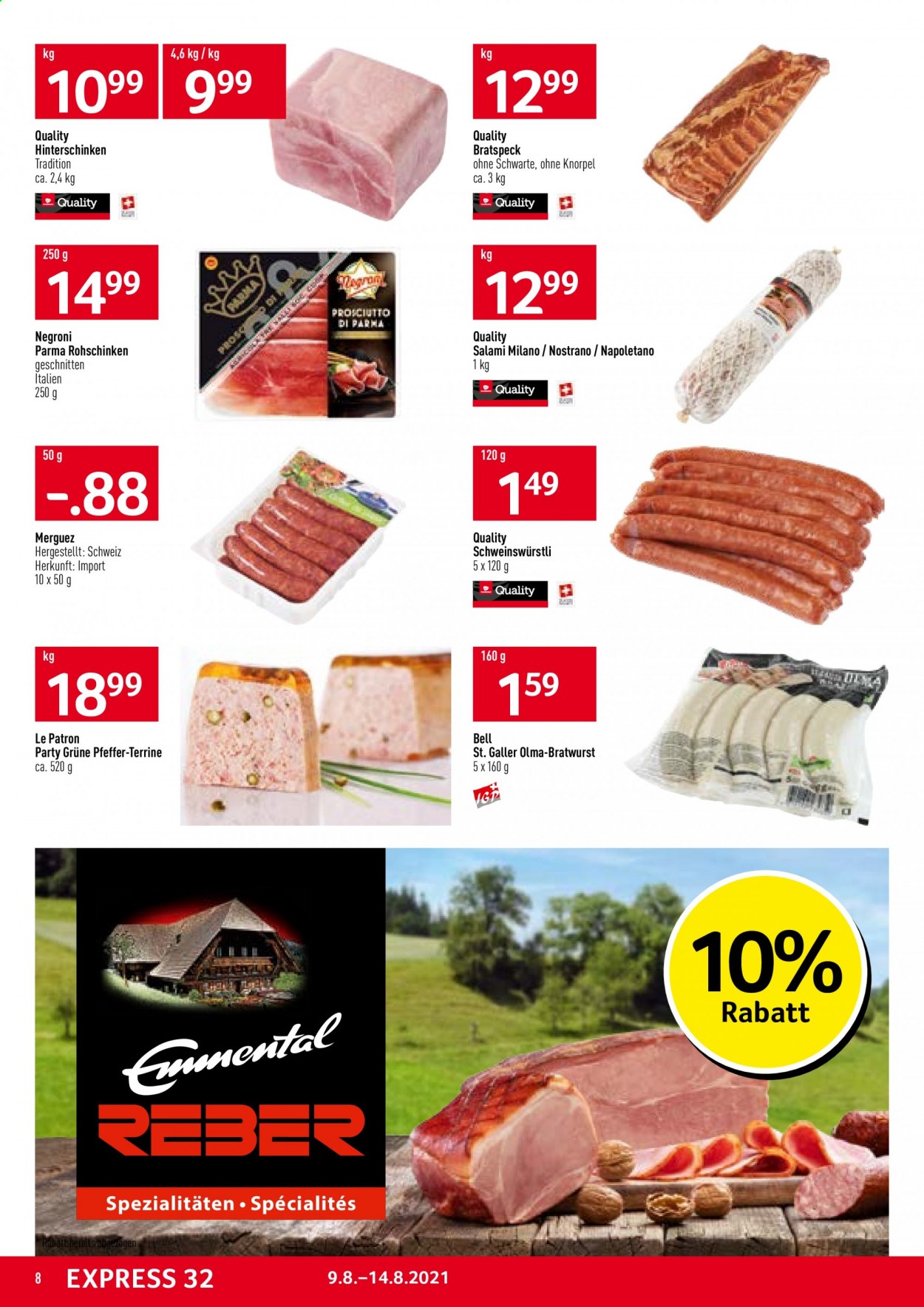 Prospekt Prodega - 9.8.2021 - 14.8.2021. Seite 8