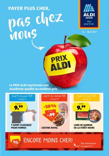 Prospekte Aldi - 12.8.2021 - 18.8.2021.