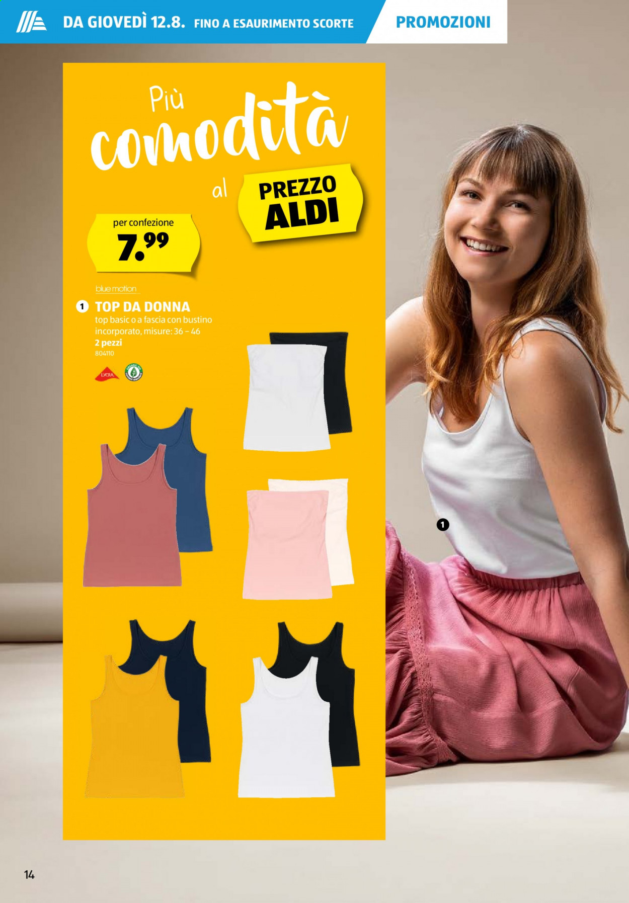 Catalogue Aldi - 12.8.2021 - 18.8.2021. Page 14