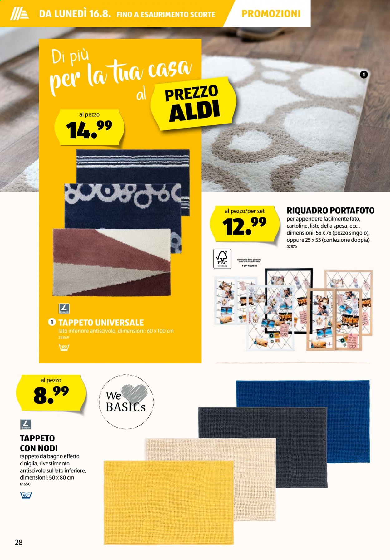 Catalogue Aldi - 12.8.2021 - 18.8.2021. Page 28