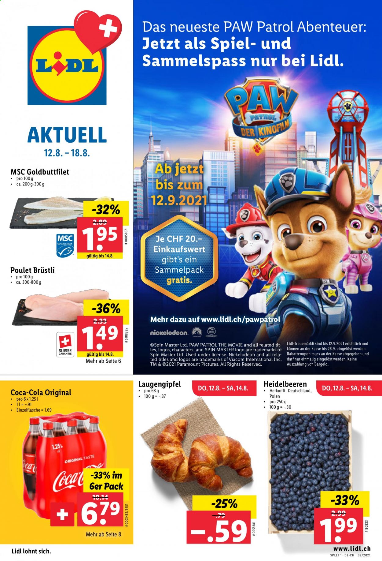 Volantino Lidl - 12.8.2021 - 18.8.2021. Pagina 1