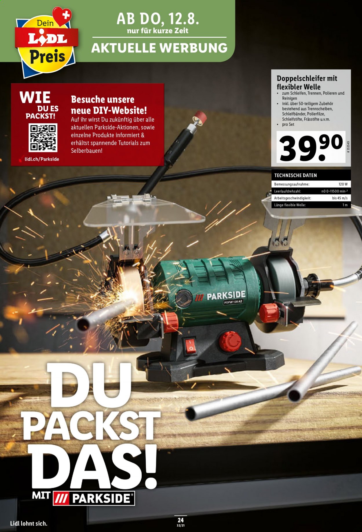Volantino Lidl - 12.8.2021 - 18.8.2021. Pagina 24