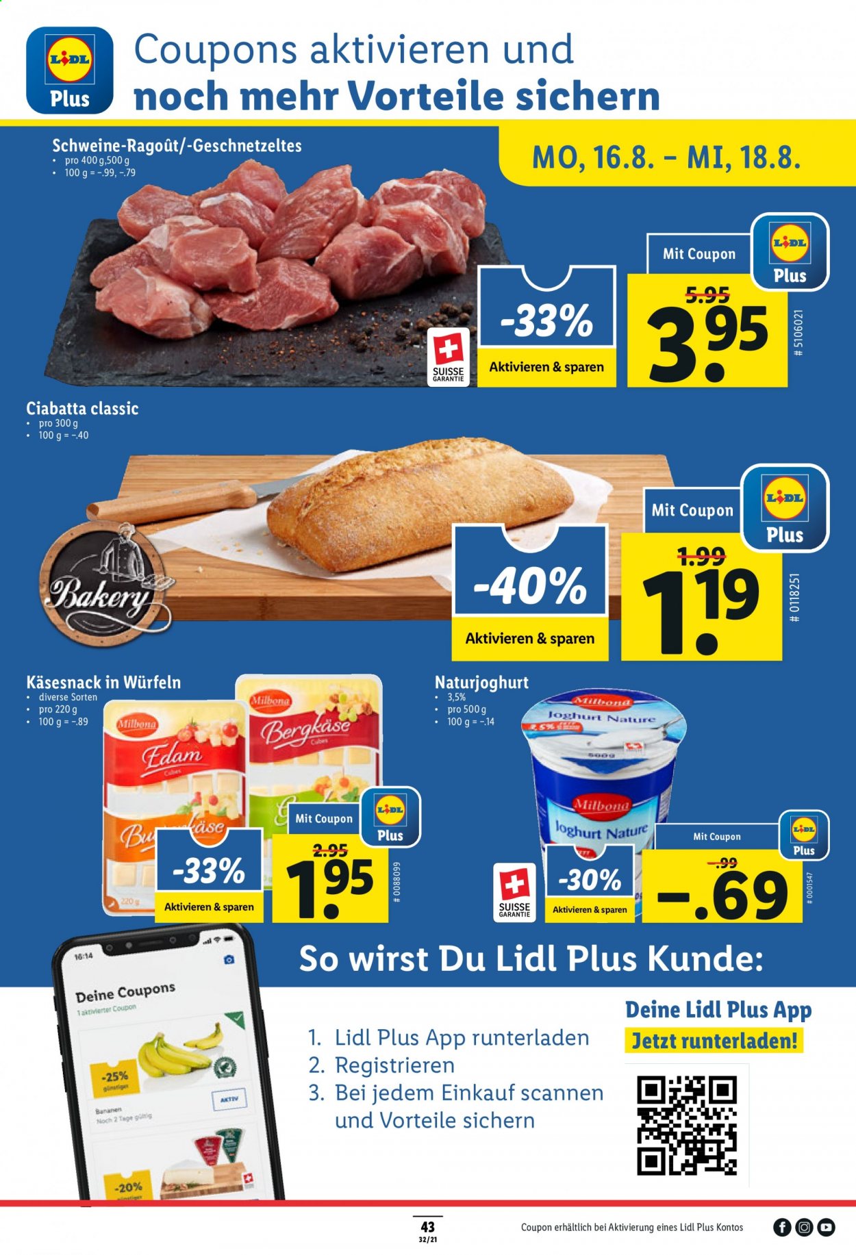 Volantino Lidl - 12.8.2021 - 18.8.2021. Pagina 43