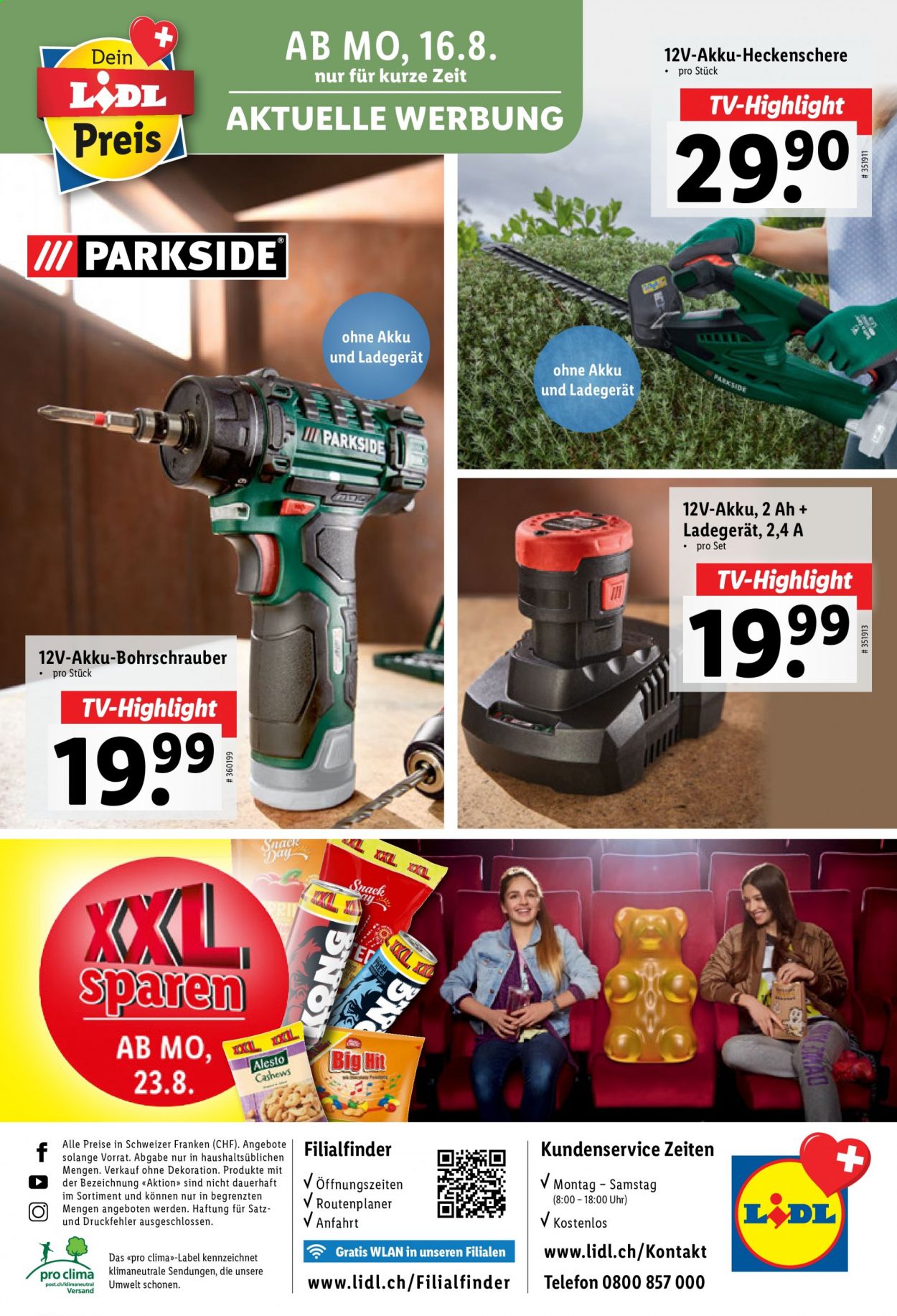Volantino Lidl - 12.8.2021 - 18.8.2021. Pagina 56
