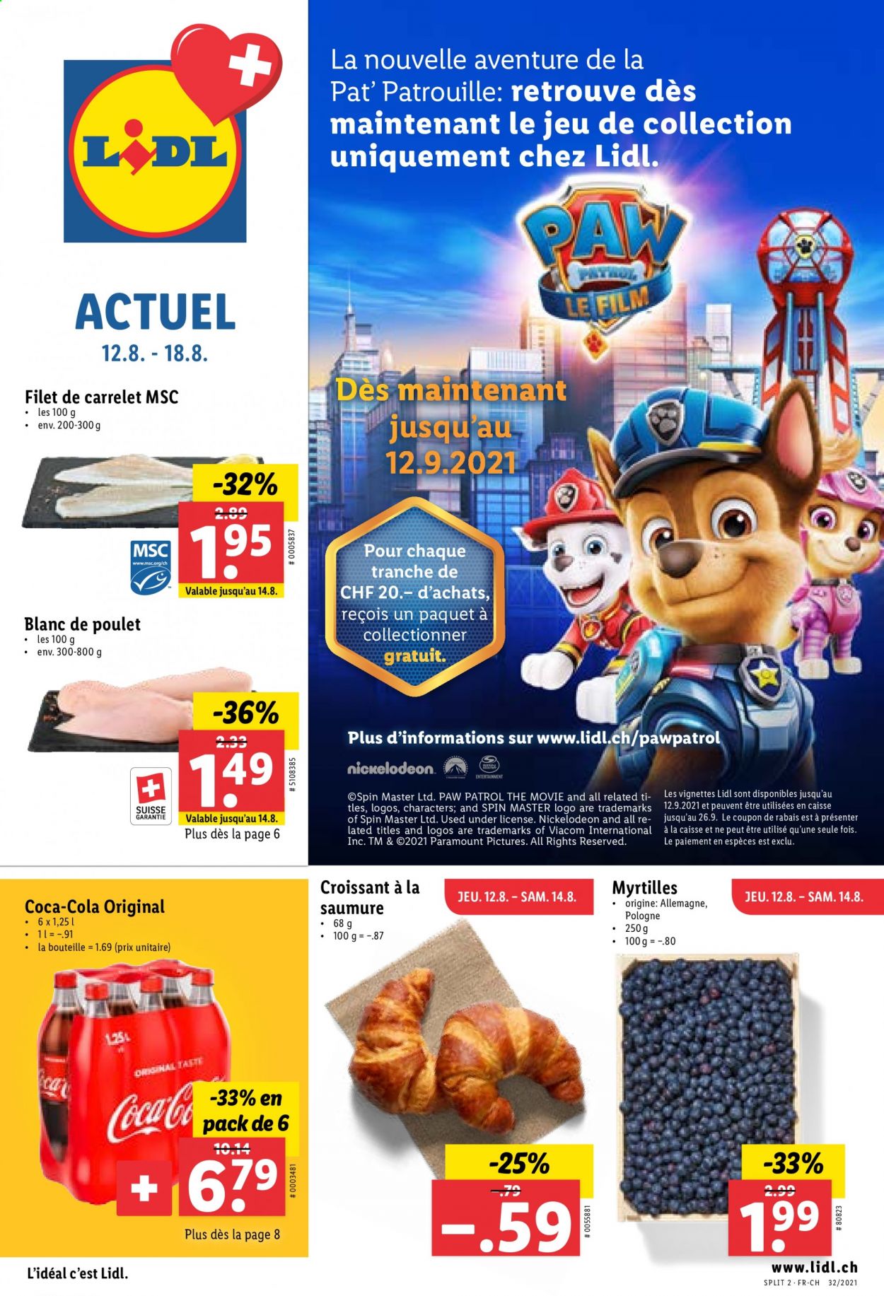 Volantino Lidl - 12.8.2021 - 18.8.2021. Pagina 1
