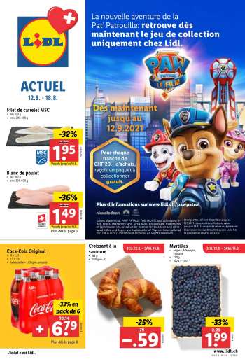 Volantino Lidl - 12.8.2021 - 18.8.2021.