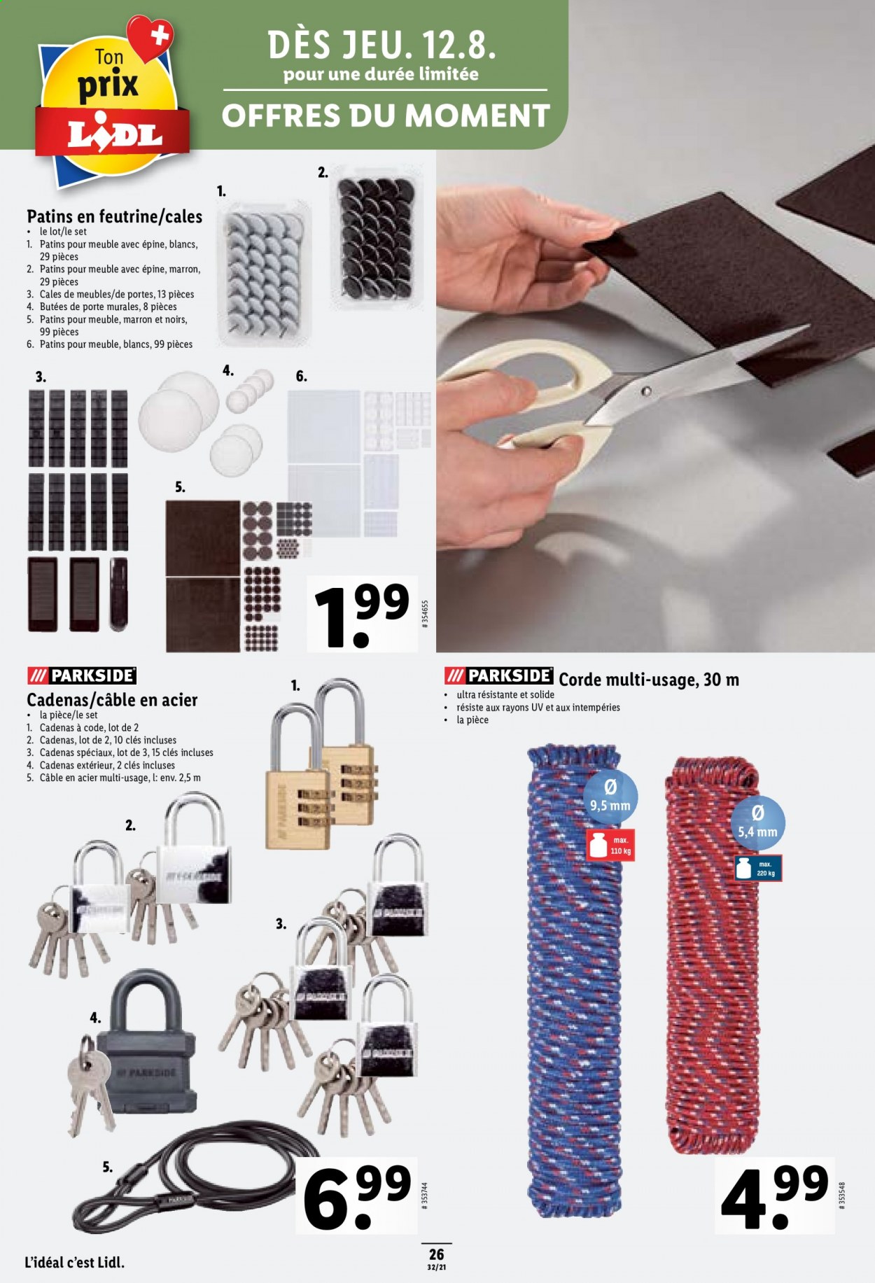 Volantino Lidl - 12.8.2021 - 18.8.2021. Pagina 26