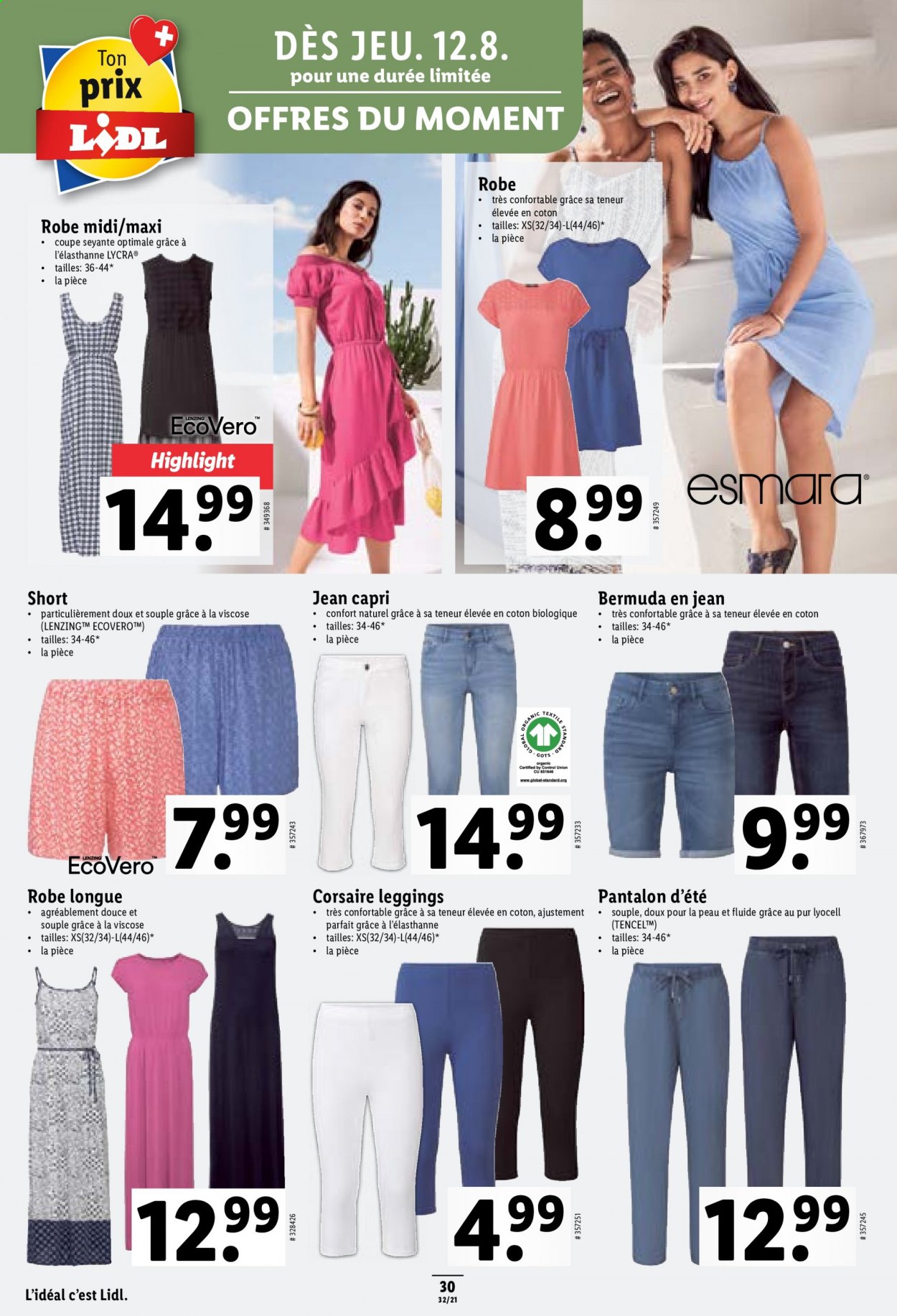 Volantino Lidl - 12.8.2021 - 18.8.2021. Pagina 30