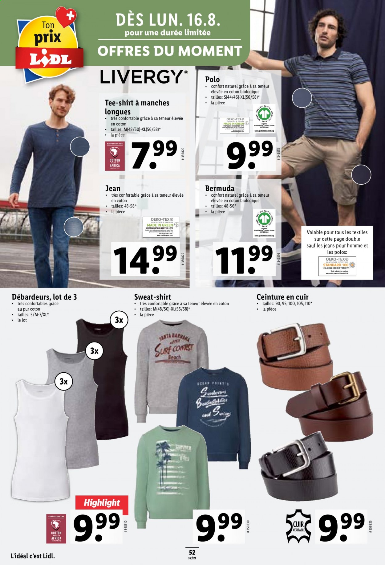 Volantino Lidl - 12.8.2021 - 18.8.2021. Pagina 52