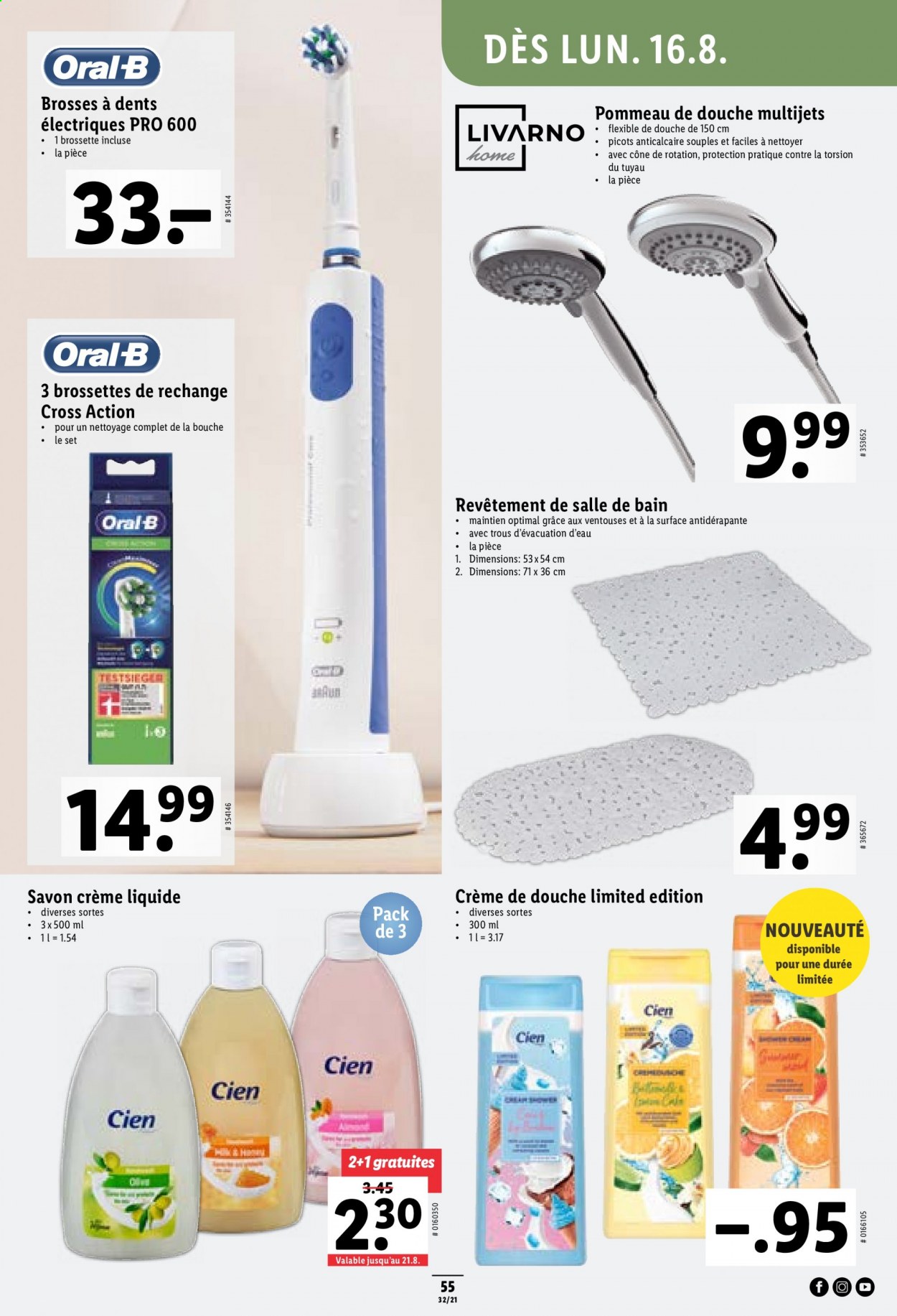Volantino Lidl - 12.8.2021 - 18.8.2021. Pagina 55