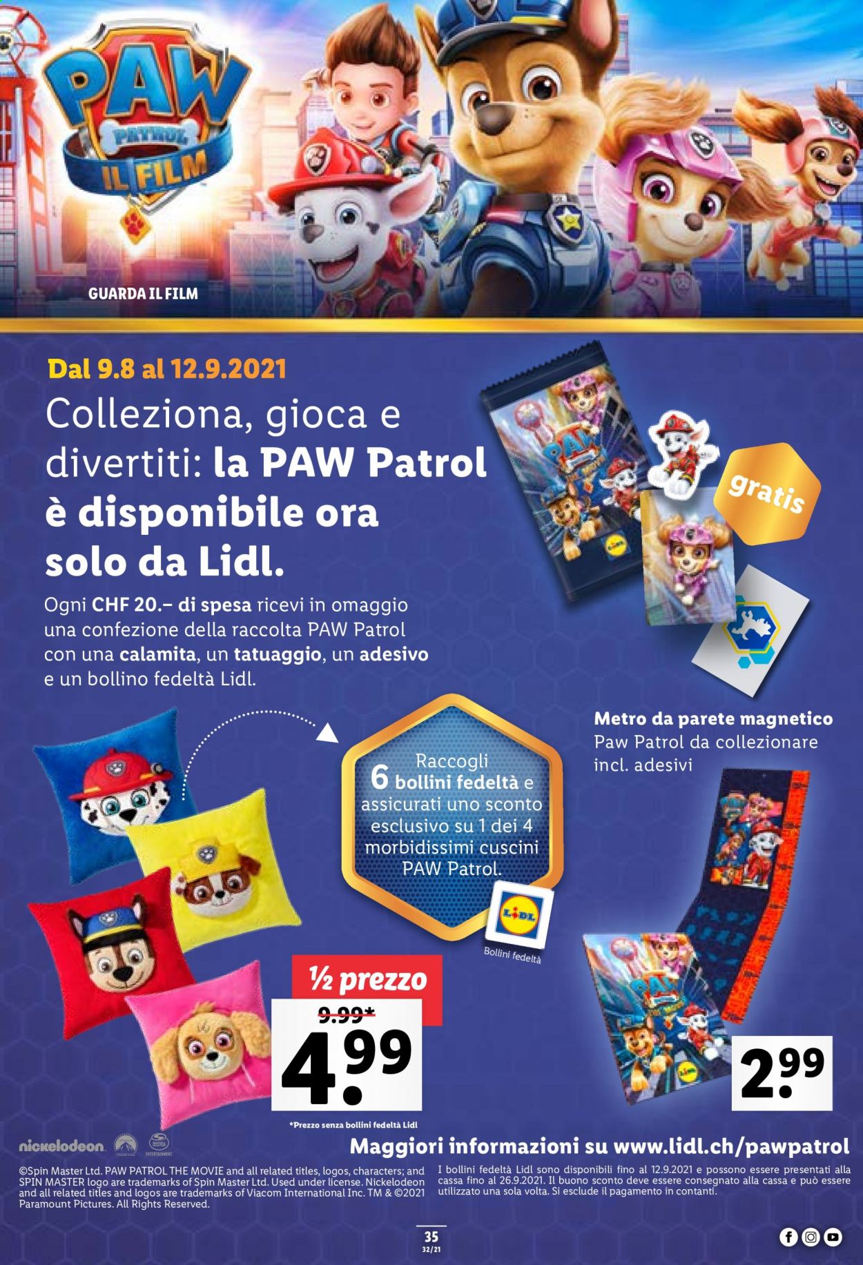 Volantino Lidl - 12.8.2021 - 18.8.2021. Pagina 35