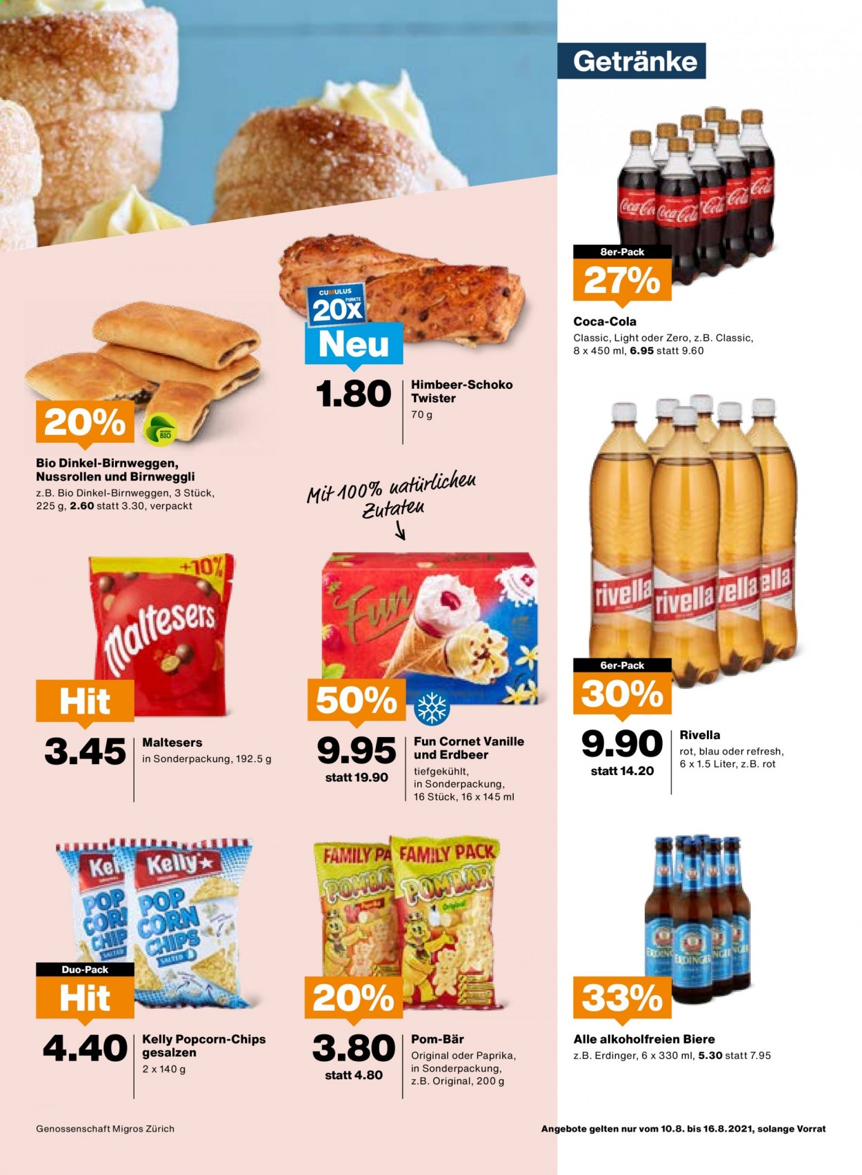 Catalogue Migros - 10.8.2021 - 16.8.2021. Page 9
