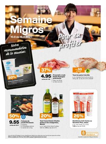 Volantino Migros - 10.8.2021 - 16.8.2021.