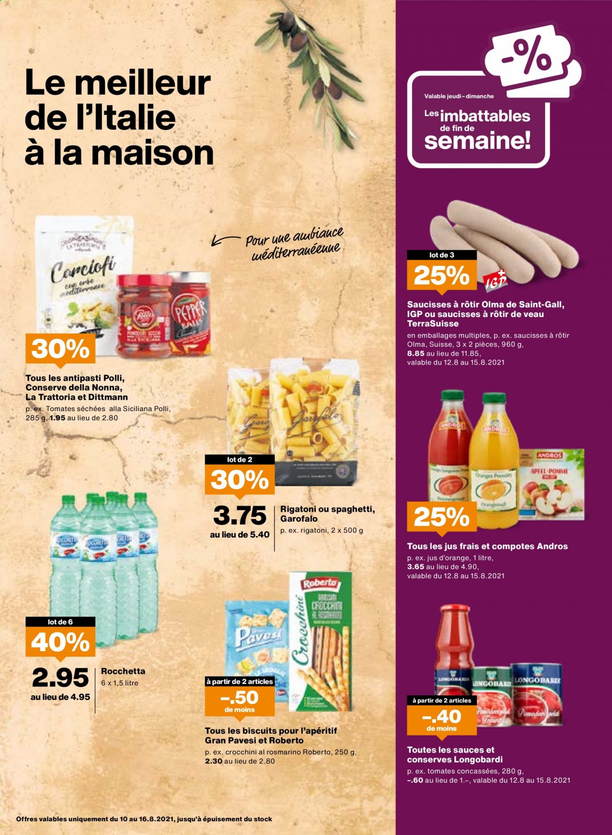 Prospekt Migros - 10.8.2021 - 16.8.2021. Seite 16