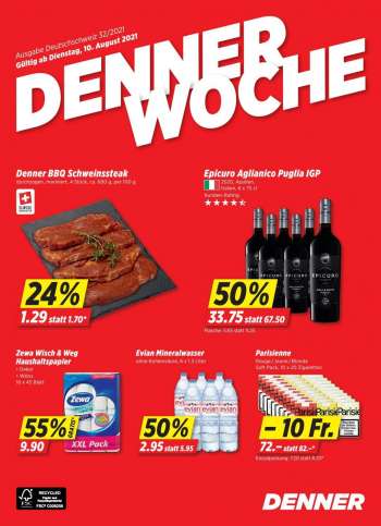 Volantino Denner - 10.8.2021 - 16.8.2021.