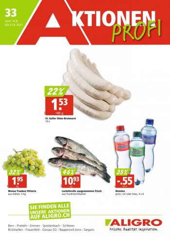 Volantino ALIGRO - 16.8.2021 - 21.8.2021.