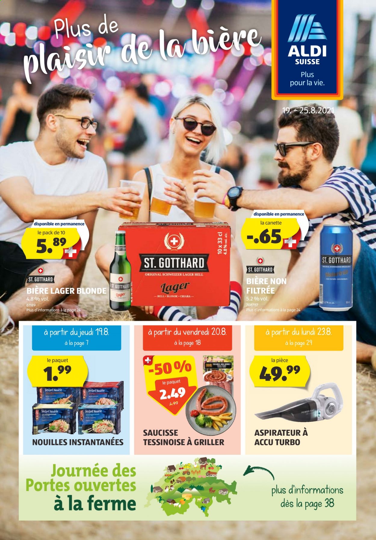 Catalogue Aldi - 19.8.2021 - 25.8.2021. Page 1