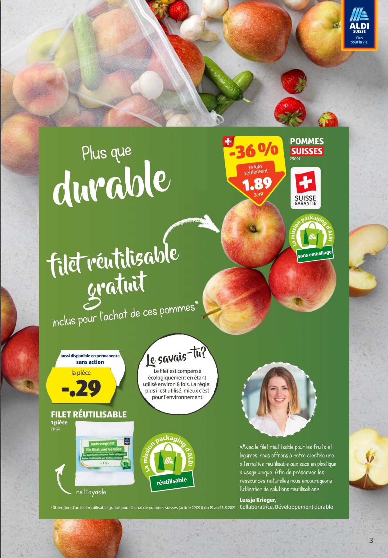 Catalogue Aldi - 19.8.2021 - 25.8.2021. Page 3