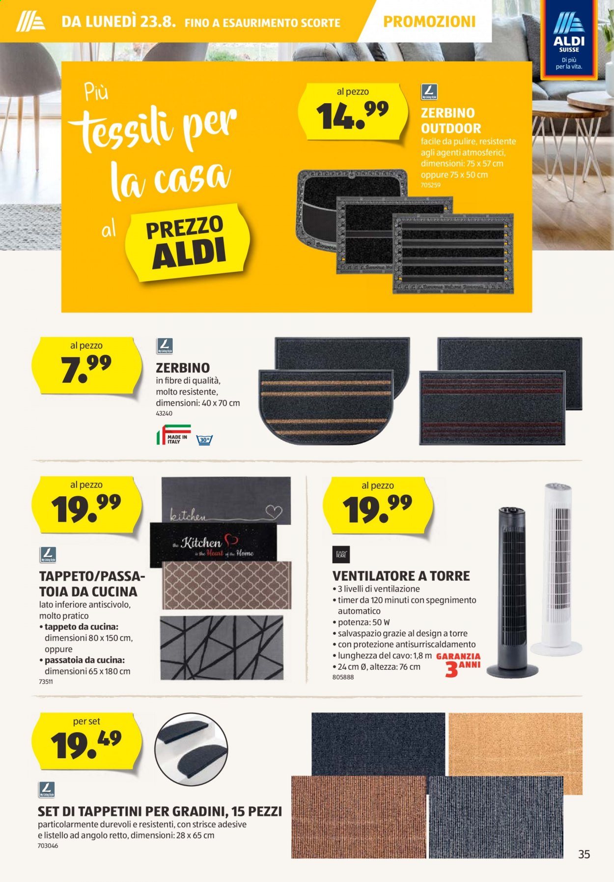 Volantino Aldi - 19.8.2021 - 25.8.2021. Pagina 35