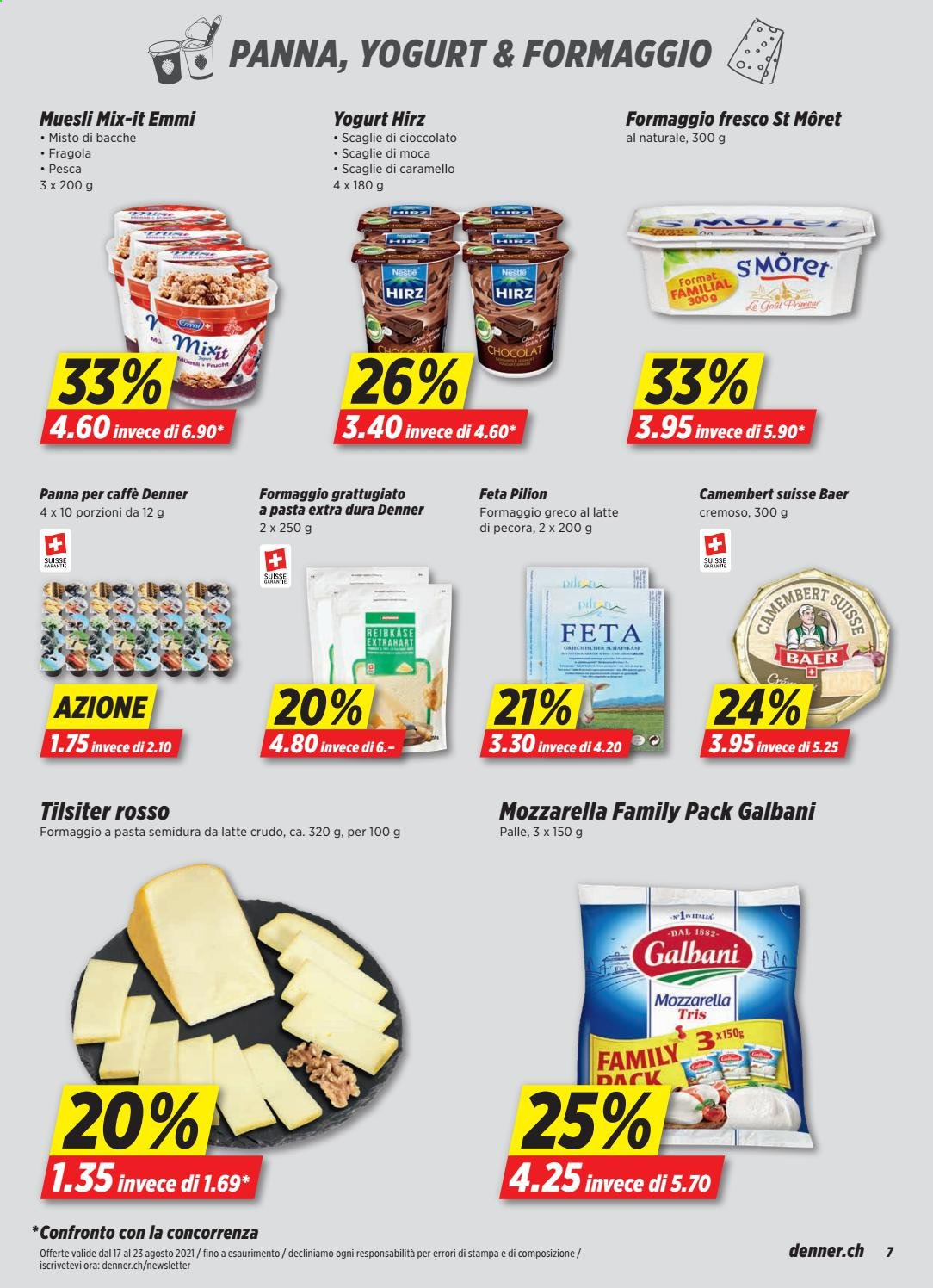 Catalogue Denner - 17.8.2021 - 23.8.2021. Page 7