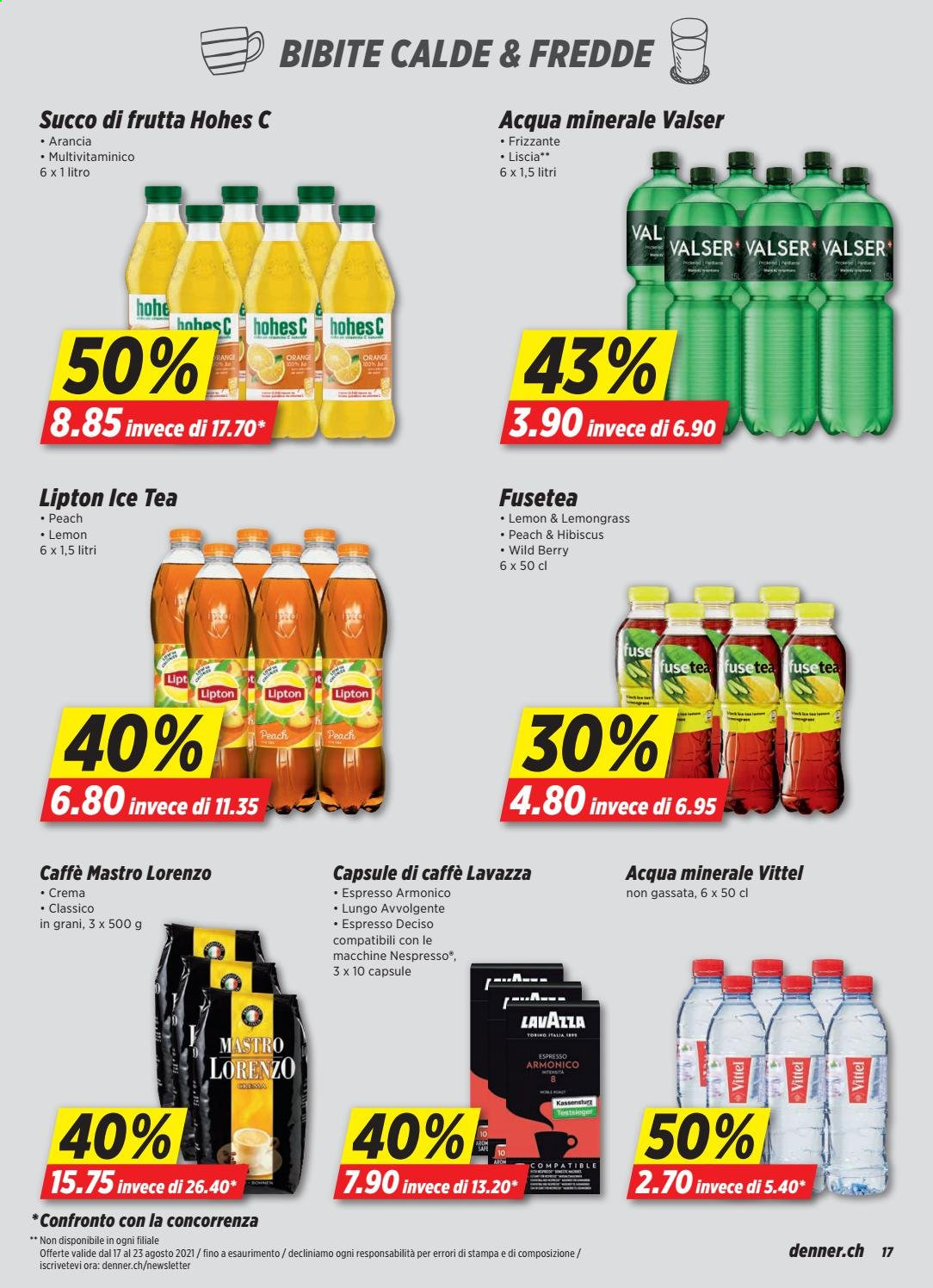 Catalogue Denner - 17.8.2021 - 23.8.2021. Page 17