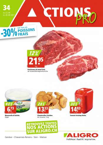 Catalogue ALIGRO - 23.8.2021 - 28.8.2021.