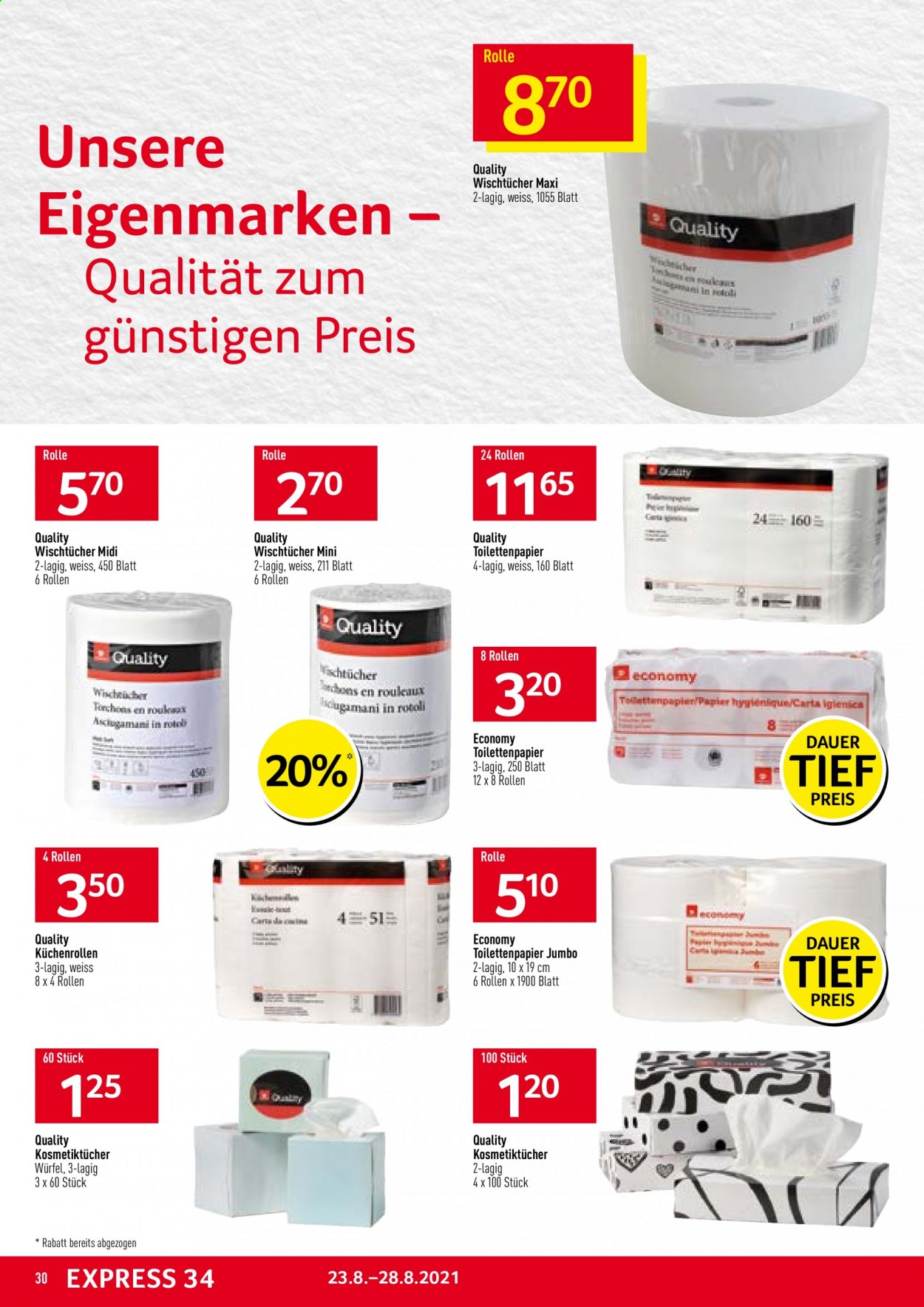 Prospekt Prodega - 23.8.2021 - 28.8.2021. Seite 30