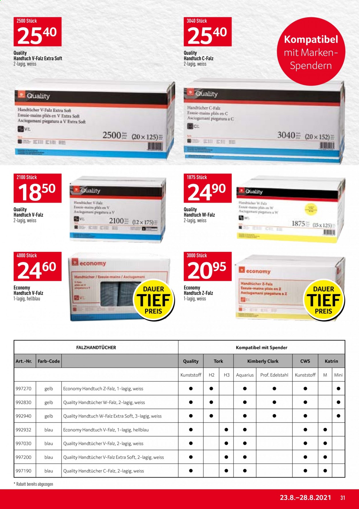 Prospekt Prodega - 23.8.2021 - 28.8.2021. Seite 31