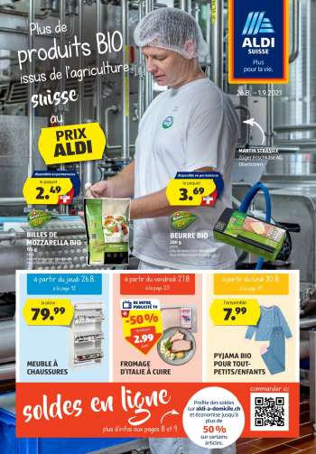 Catalogue Aldi - 26.8.2021 - 1.9.2021.
