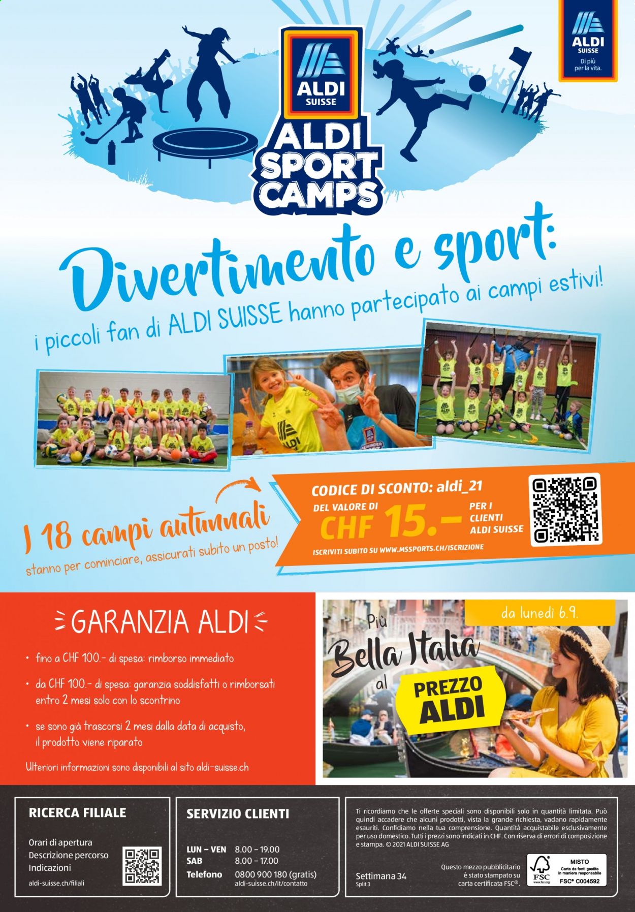 Volantino Aldi - 26.8.2021 - 1.9.2021. Pagina 36