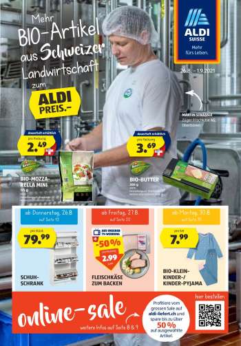 Volantino Aldi - 26.8.2021 - 1.9.2021.