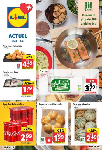 Volantino Lidl - 26.8.2021 - 1.9.2021.