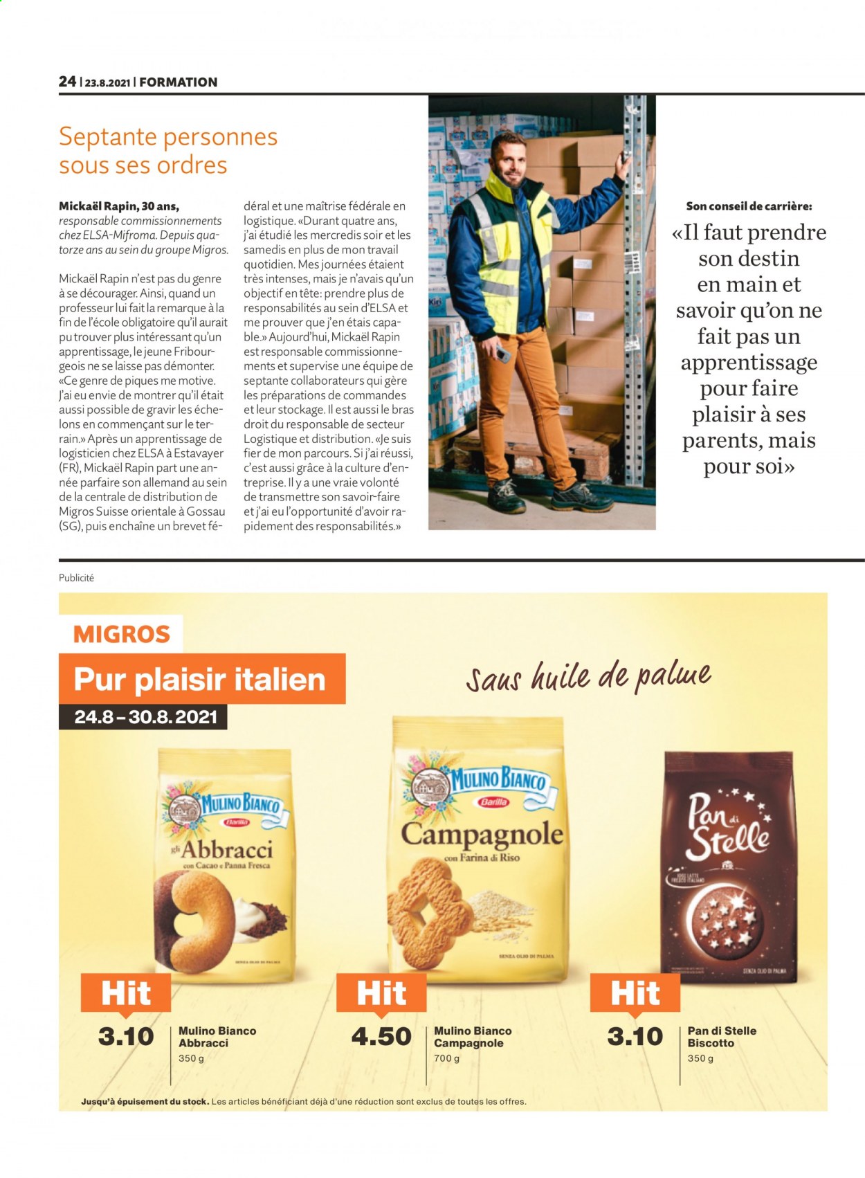 Catalogue Migros - 23.8.2021 - 29.8.2021. Page 24