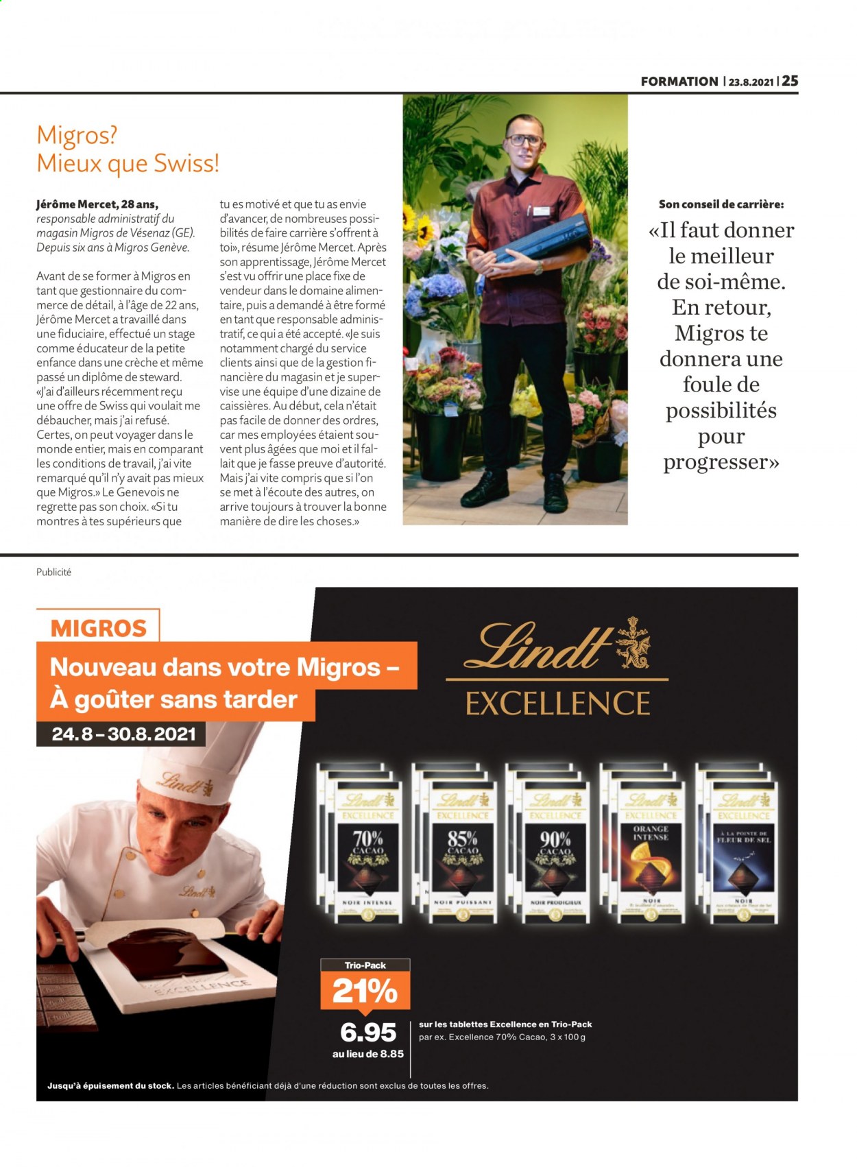 Catalogue Migros - 23.8.2021 - 29.8.2021. Page 25