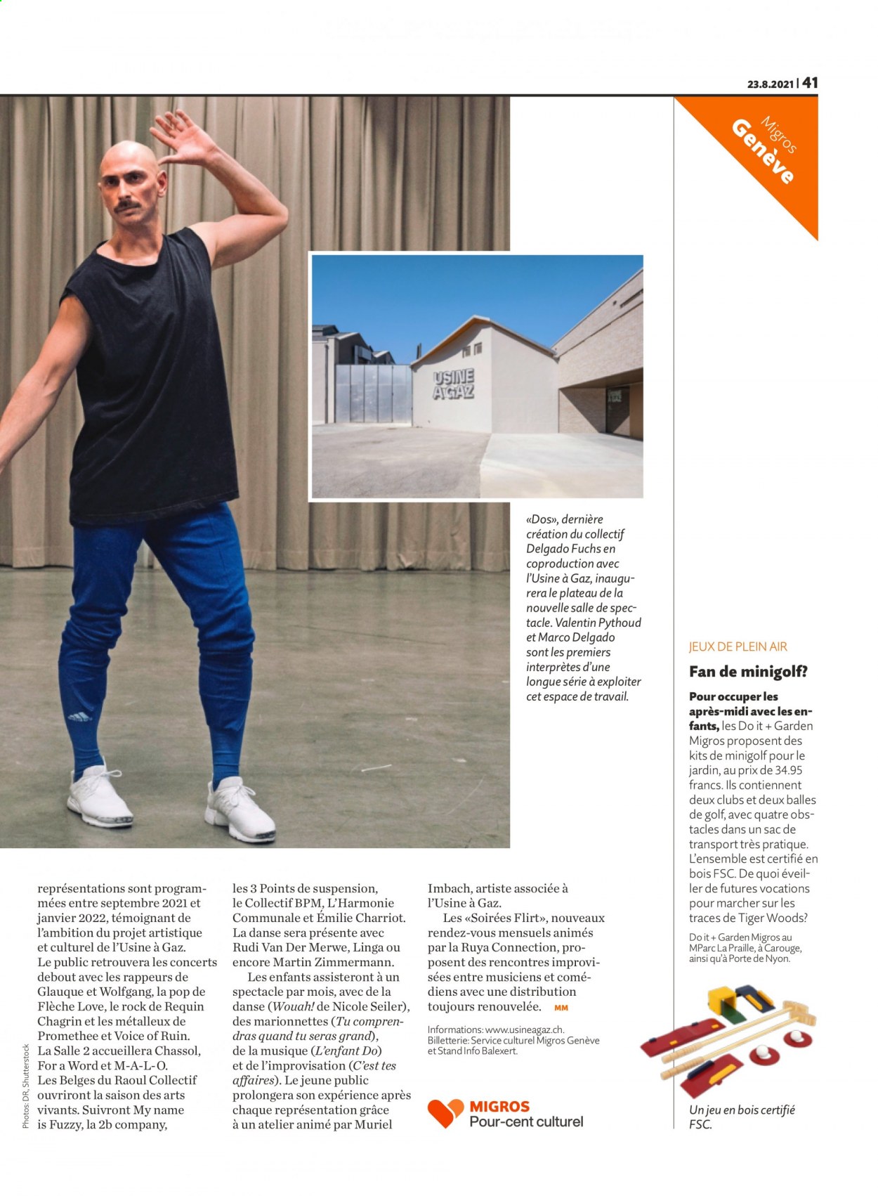 Catalogue Migros - 23.8.2021 - 29.8.2021. Page 41
