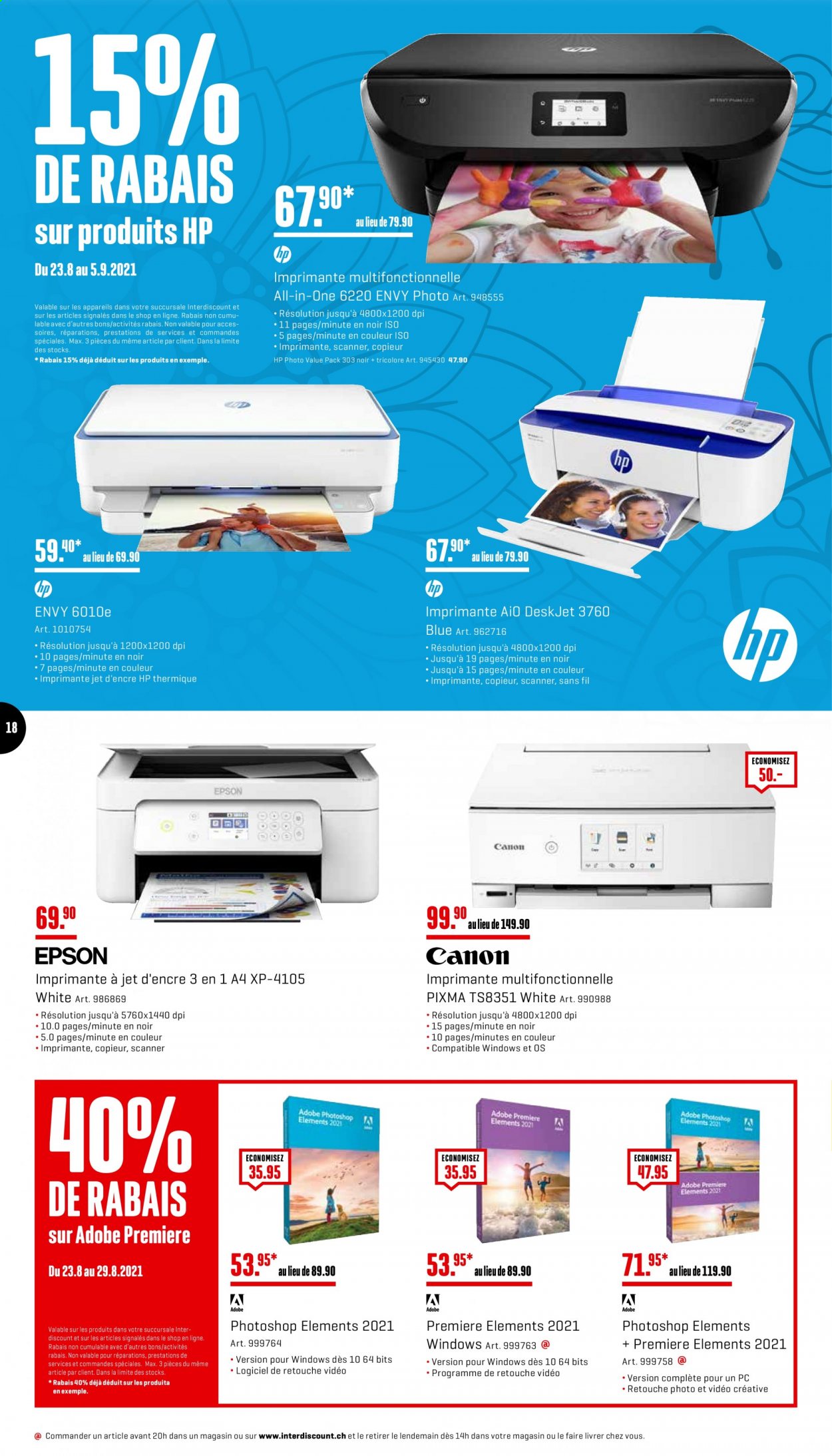 Catalogue Interdiscount - 23.8.2021 - 5.9.2021. Page 18