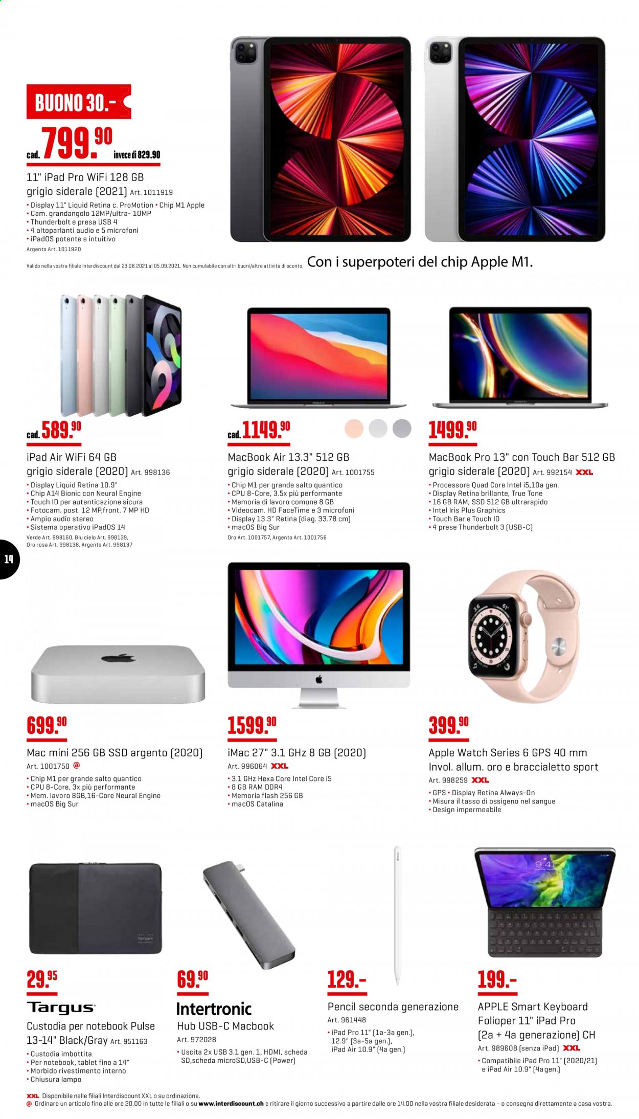 Catalogue Interdiscount - 23.8.2021 - 5.9.2021. Page 14