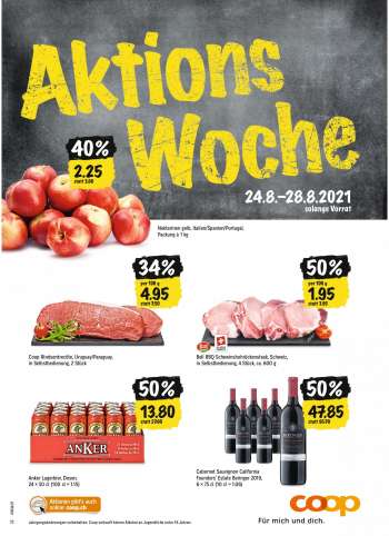 Catalogue Coop - 24.8.2021 - 28.8.2021.