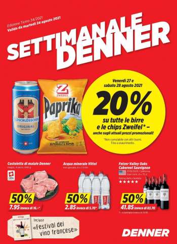 Volantino Denner - 24.8.2021 - 30.8.2021.