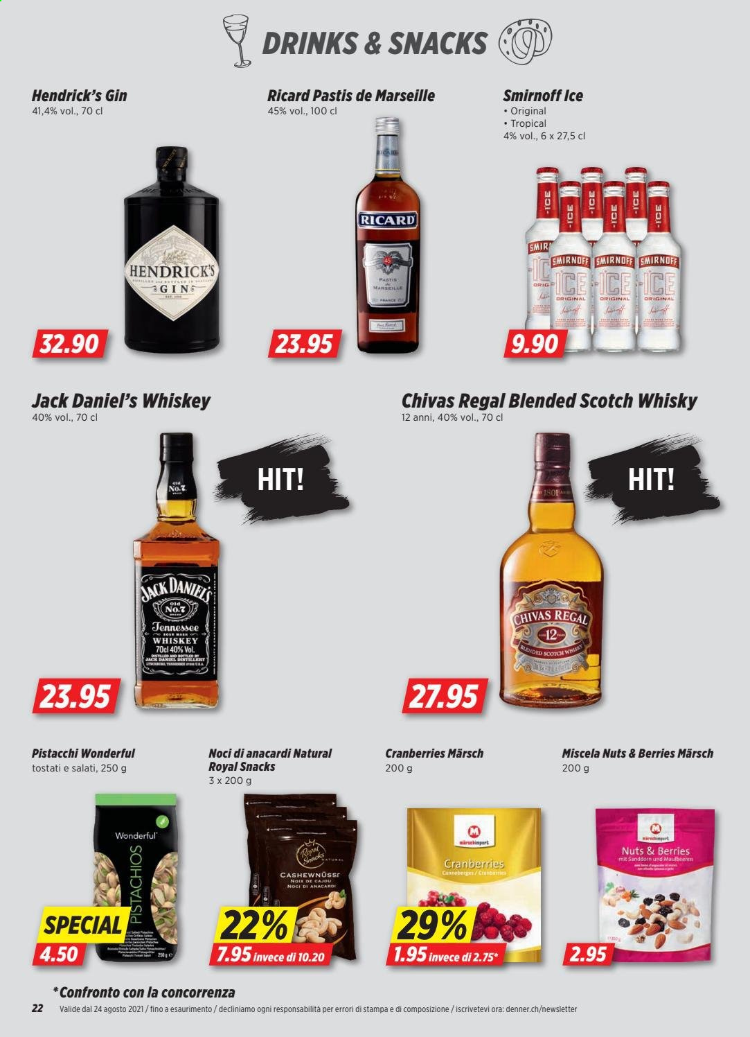 Catalogue Denner - 24.8.2021 - 30.8.2021. Page 22