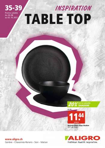 Catalogue ALIGRO - 30.8.2021 - 2.10.2021.