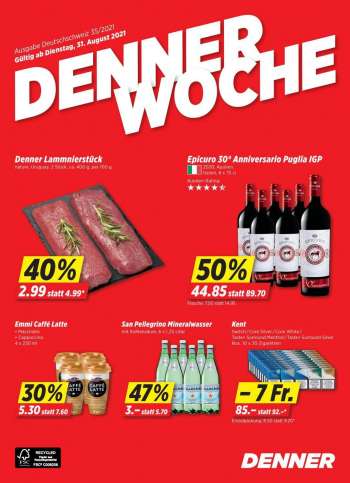 Volantino Denner - 31.8.2021 - 6.9.2021.