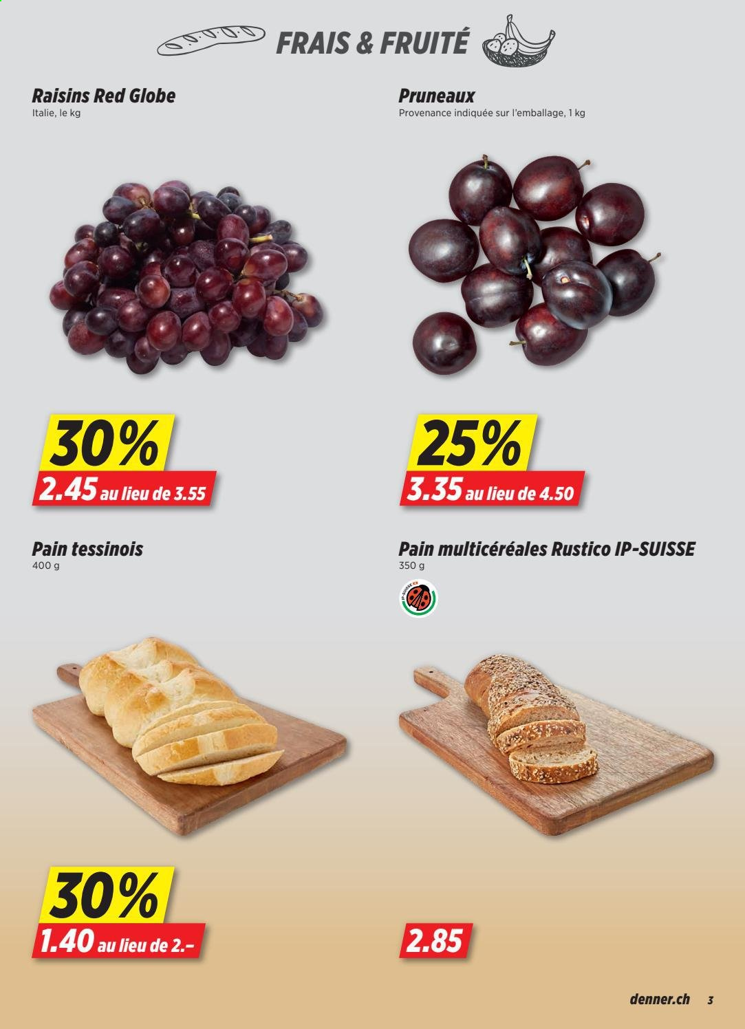 Catalogue Denner - 31.8.2021 - 6.9.2021. Page 3